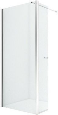 Душевая перегородка New Trendy New Soleo Chrome 60 K-0756 профиль Хром стекло прозрачное