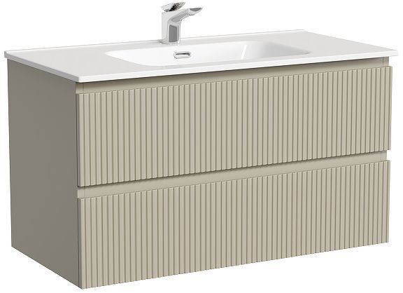 Тумба под раковину Sancos Snob T 90 SNT90CE подвесная Beige Soft