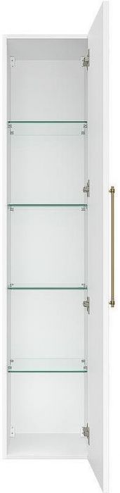 Шкаф пенал Brevita Alicante 35 ALI-05035-01 подвесной Белый матовый