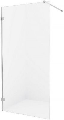 Душевая перегородка New Trendy Avexa Chrome 130 EXK-1938 профиль Хром стекло прозрачное