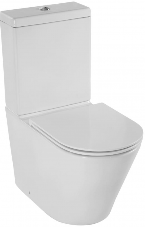 Крышка-сиденье для унитаза Jacob Delafon Rodin+ E23280-00 с микролифтом, белое