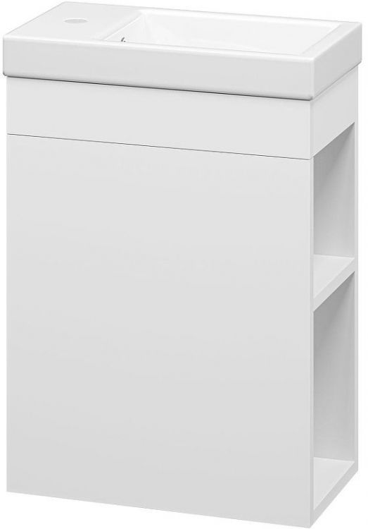 Тумба с раковиной Misty Мини 40 УТ000014278 подвесная Белая