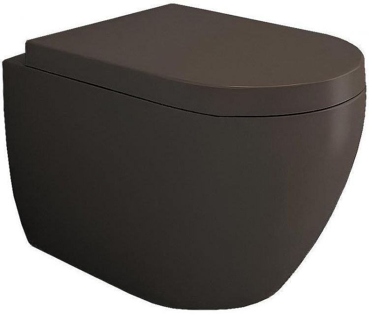 Унитаз Bocchi Venezia 1295-025-0129 подвесной Кофейный матовый без сиденья