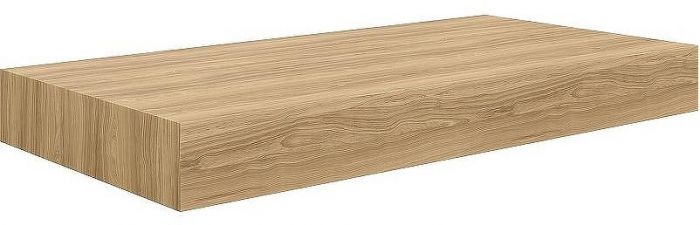 Комплект мебели для ванной STWORKI Ольборг 120 483364 подвесная Белая матовая Дуб французский