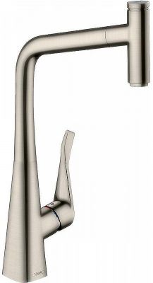 Смеситель для кухни Hansgrohe Metris Select 14884800 Сталь