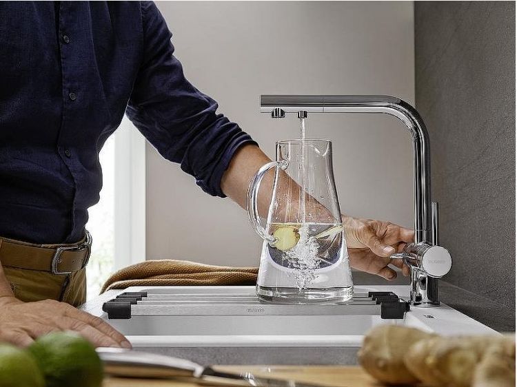 Смеситель для кухни Blanco Fontas II 525137 Хром Смеситель для кухни Blanco Fontas II 525137 Хром