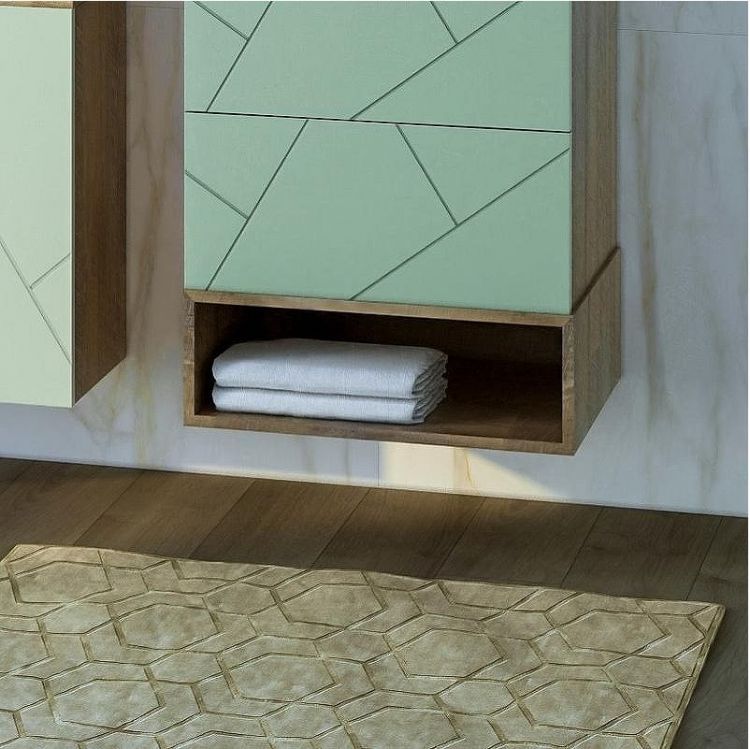 Ниша для тумбы Бриклаер Кристалл 60 4627125417078 Дуб гранж песочный