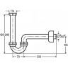Сифон для раковины Viega 5611K 105952 Белый