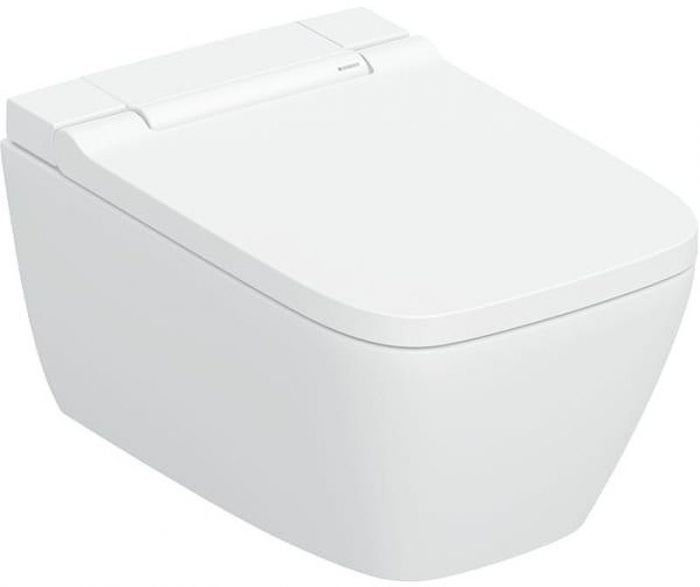 Унитаз биде Geberit AquaClean Sela Square 146.250.01.1 цвет Белый с сиденьем Микролифт
