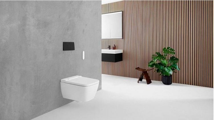 Унитаз биде Geberit AquaClean Sela Square 146.250.01.1 цвет Белый с сиденьем Микролифт