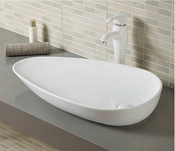 Раковина-чаша CeramaLux 66 7862-1 Белая глянцевая