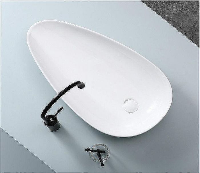 Раковина-чаша CeramaLux 66 7862-1 Белая глянцевая