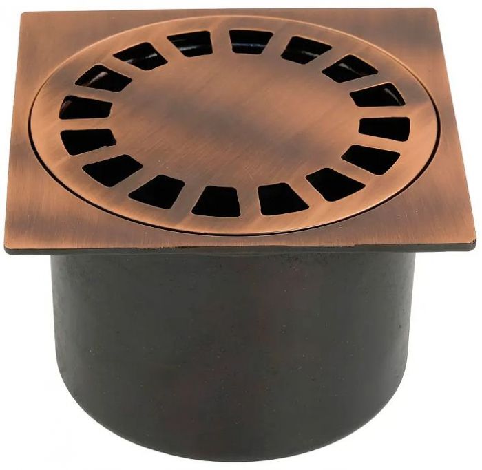 Душевой трап Migliore Bangkok 100х100 20219 с решеткой цвет Бронза