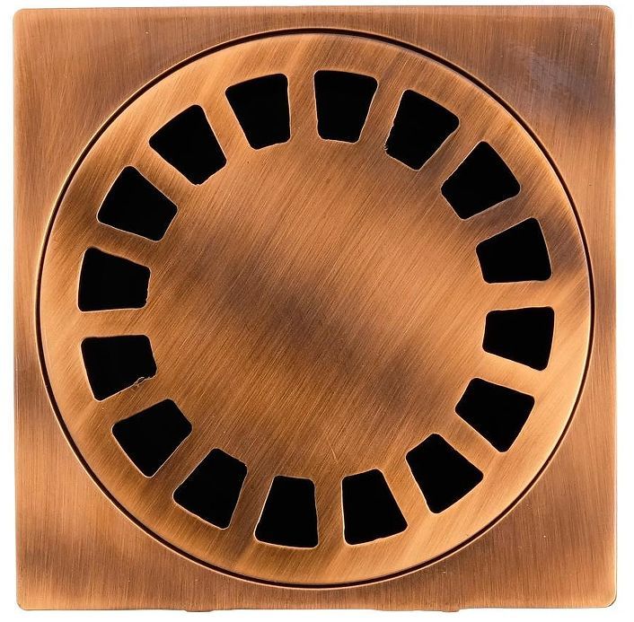 Душевой трап Migliore Bangkok 100х100 20219 с решеткой цвет Бронза Душевой трап Migliore Bangkok 100х100 20219 с решеткой цвет Бронза