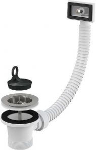 Выпуск для кухонной мойки Alcaplast A331 Нержавеющая сталь