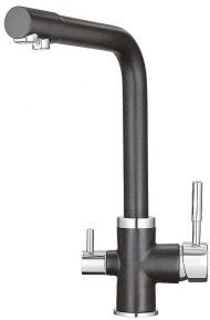 Смеситель для кухни Granula 2015 цвет Черный