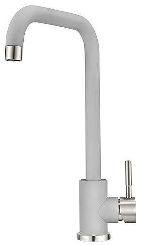 Смеситель для кухни Granula Standart ST-4033 цвет Алюминиум