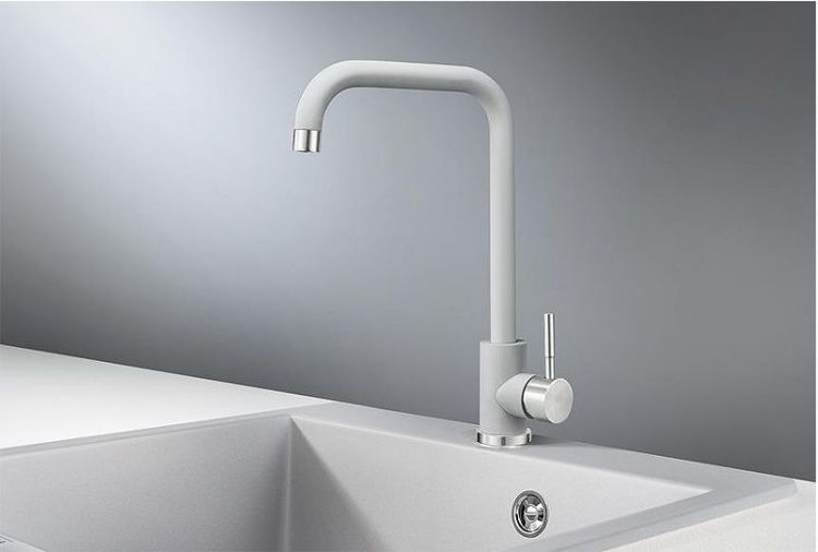 Смеситель для кухни Granula Standart ST-4033 цвет Алюминиум