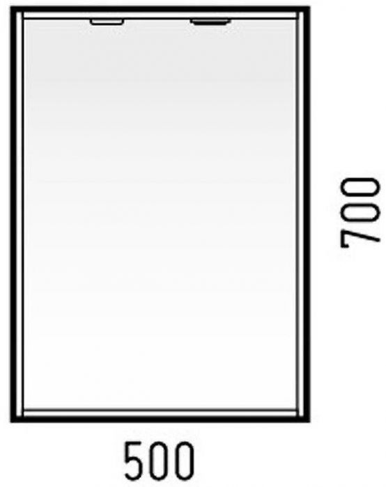 Зеркало Corozo Орегон 50/С SD-00001435 с подсветкой Пайн с механическим выключателем