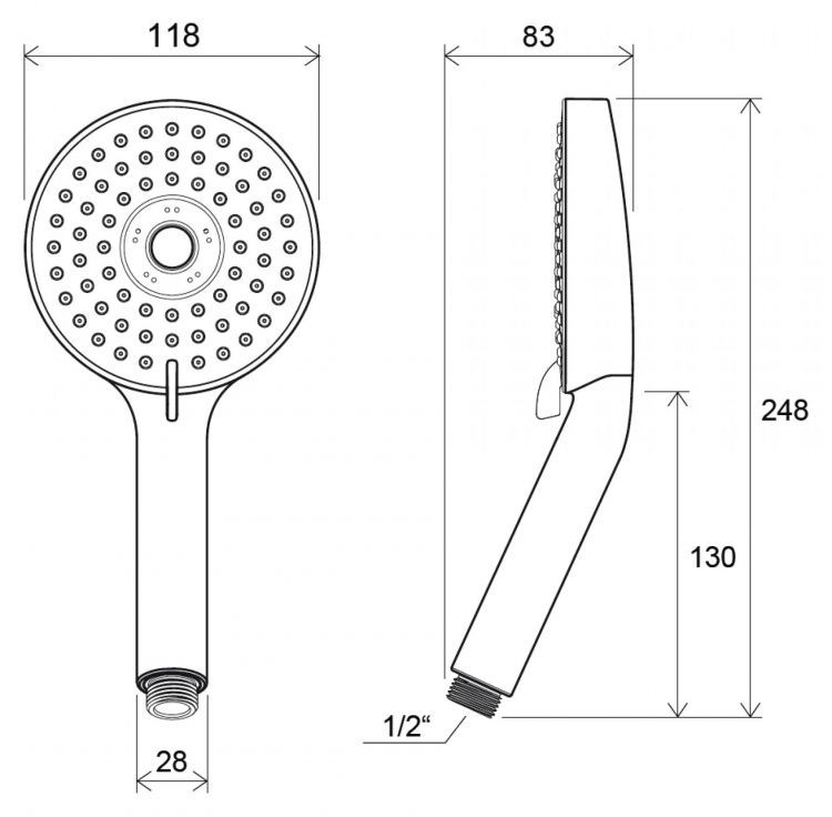 Душевой гарнитур Ravak 903.00 Душевой гарнитур Ravak 903.00