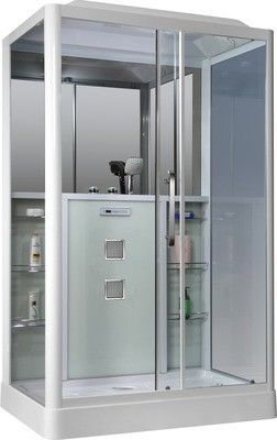 Душевая кабина Grossman GR-128 R 135x90 см белая