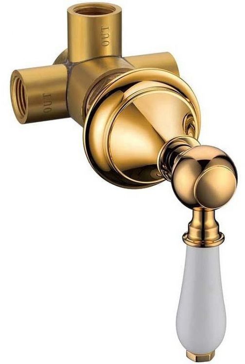 Переключатель потоков Boheme Imperiale 623 для душа Золото