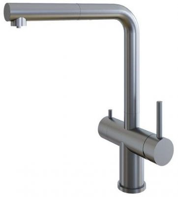 Смеситель для кухни Grandex Aqua Handy-P 902096 цвет Сатин