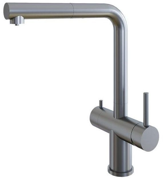 Смеситель для кухни Grandex Aqua Handy-P 902096 цвет Сатин