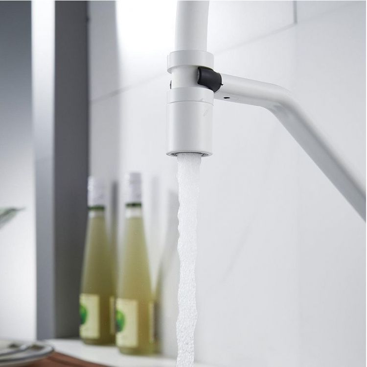 Смеситель для кухни Shevanik S343C-1 цвет Белый