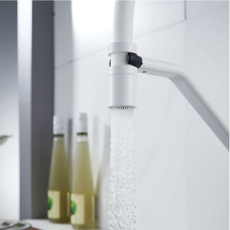 Смеситель для кухни Shevanik S343C-1 цвет Белый