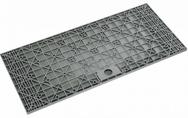 Душевой поддон из стеклопластика RGW TKS-Gr 200x90 553802920-12 Графит