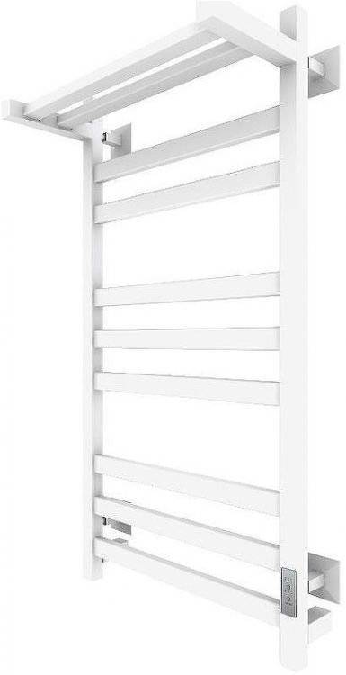 Электрический полотенцесушитель Тругор ПЭК 21квП СП 80x50 с полкой Белый