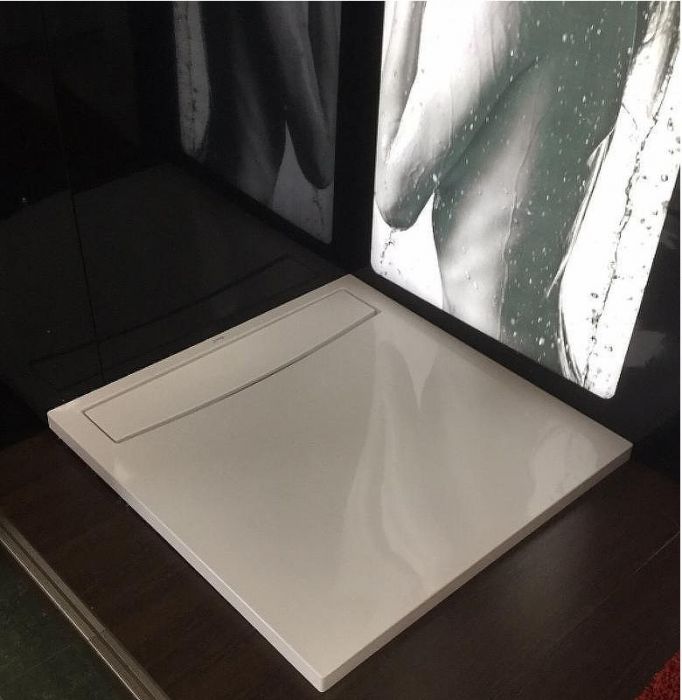 Душевой поддон из материала Flight Jacob Delafon Flight Neus 80x80 E66510-00 Белый