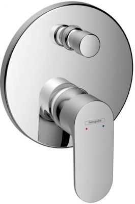 Hansgrohe Rebris S Смеситель для ванны, встраиваемый, цвет: хром
