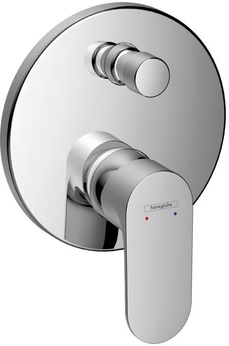 Hansgrohe Rebris S Смеситель для ванны, встраиваемый, цвет: хром