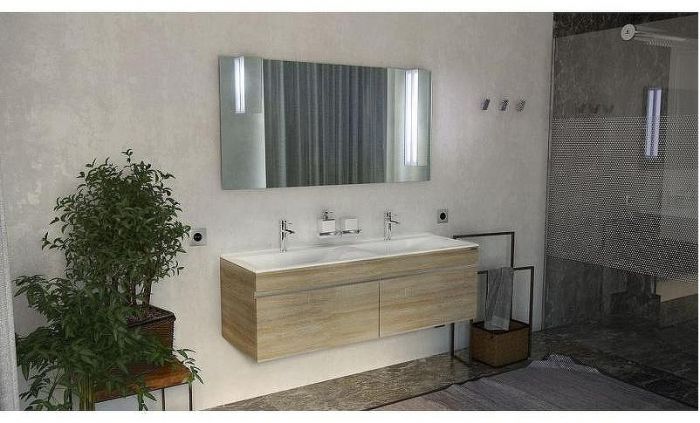 Тумба под раковину Velvex Pulsus 140 tp.PUL.PUL.140.2Y Дуб сонома