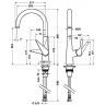 Hansgrohe Talis S Смеситель для кухни, цвет: хром