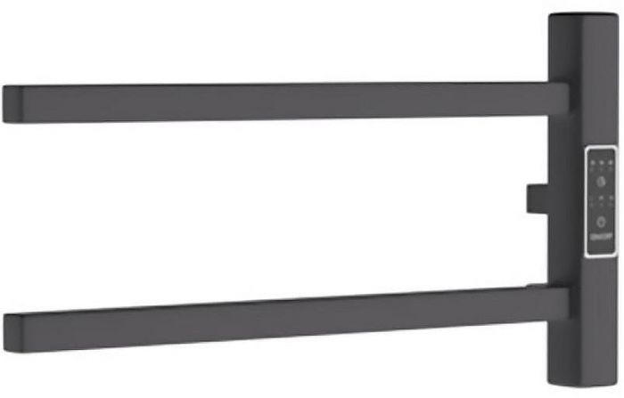 Электрический полотенцесушитель Melodia della vita Drumsticks Quadro Ferrum 40х18 П2 MTRDQF4018bk Черный