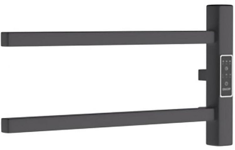 Электрический полотенцесушитель Melodia della vita Drumsticks Quadro Ferrum 40х18 П2 MTRDQF4018bk Черный