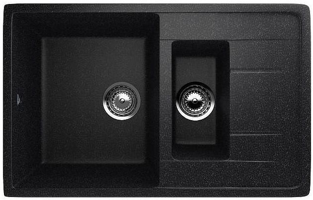 Кухонная мойка Ulgran Classic U-205-308 Черная