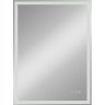 Зеркало Континент Mercury 700х900 ЗЛП344 с подсветкой с сенсорным выключателем с подогревом с часами
