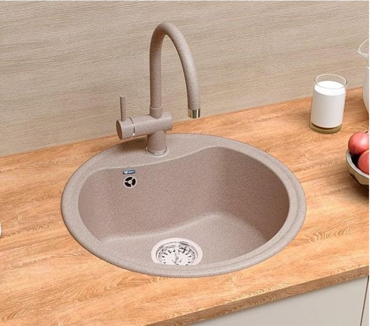 Кухонная мойка Ulgran Classic U-601-302 Песочная Кухонная мойка Ulgran Classic U-601-302 Песочная