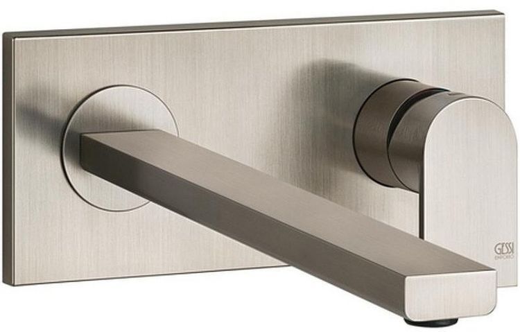 Смеситель для раковины Gessi Emporio Via Manzoni 44895#149 Никель брашированный Смеситель для раковины Gessi Emporio Via Manzoni 44895#149 Никель брашированный