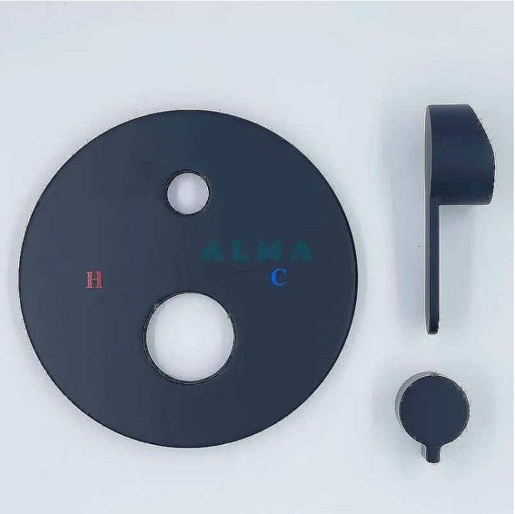 Душевая система ALMAes Marita TVZ-8833 Черная матовая Душевая система ALMAes Marita TVZ-8833 Черная матовая