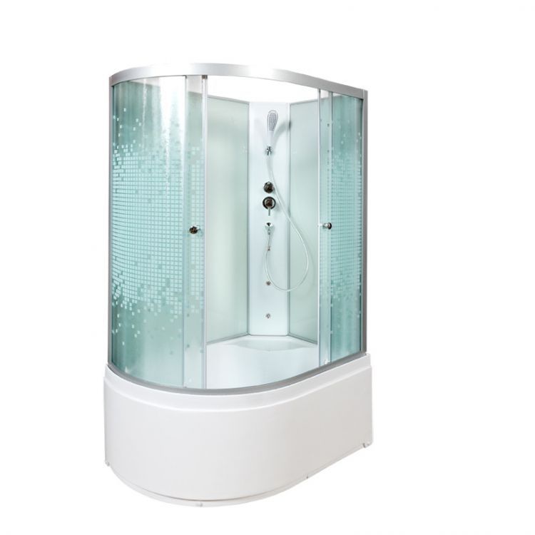 Душевая кабина Deto L 920 R N с гидромассажем 120x80x200