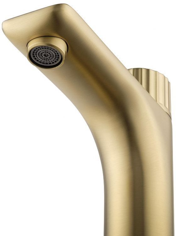 Смеситель для раковины Wonzon & Woghand Click WW-A40412-BG цвет Брашированное золото Смеситель для раковины Wonzon & Woghand Click WW-A40412-BG цвет Брашированное золото