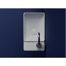 Умывальник CERAMICANOVA Element подвесной прямоугольный (чаша слева, отверстие под смеситель справа) CN5045