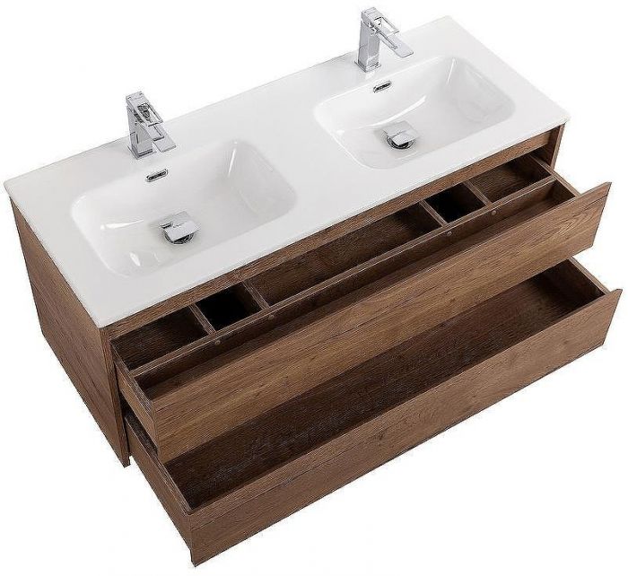 Тумба под раковину BelBagno Kraft 120 KRAFT-1200-2C-SO-2-RT подвесная Rovere Tabacco