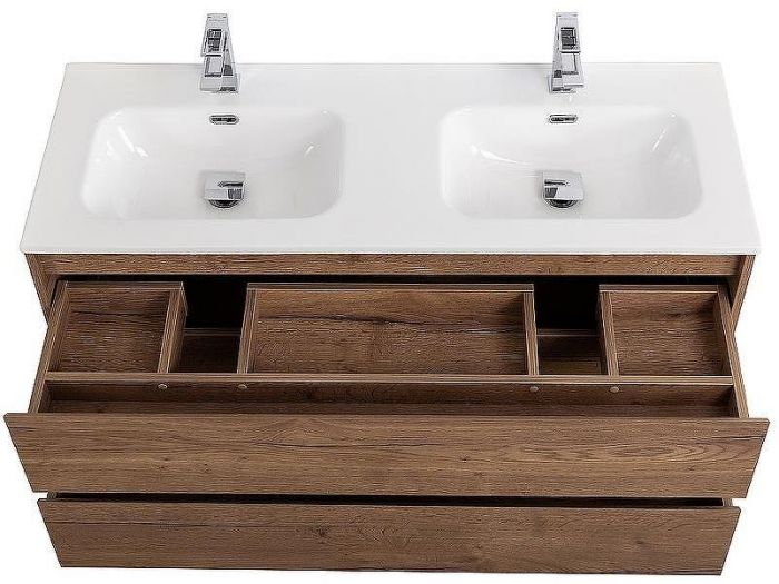 Тумба под раковину BelBagno Kraft 120 KRAFT-1200-2C-SO-2-RT подвесная Rovere Tabacco