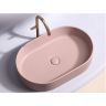 Умывальник CERAMICANOVA Element чаша накладная овальная (цвет Розовый Матовый) CN6048MP